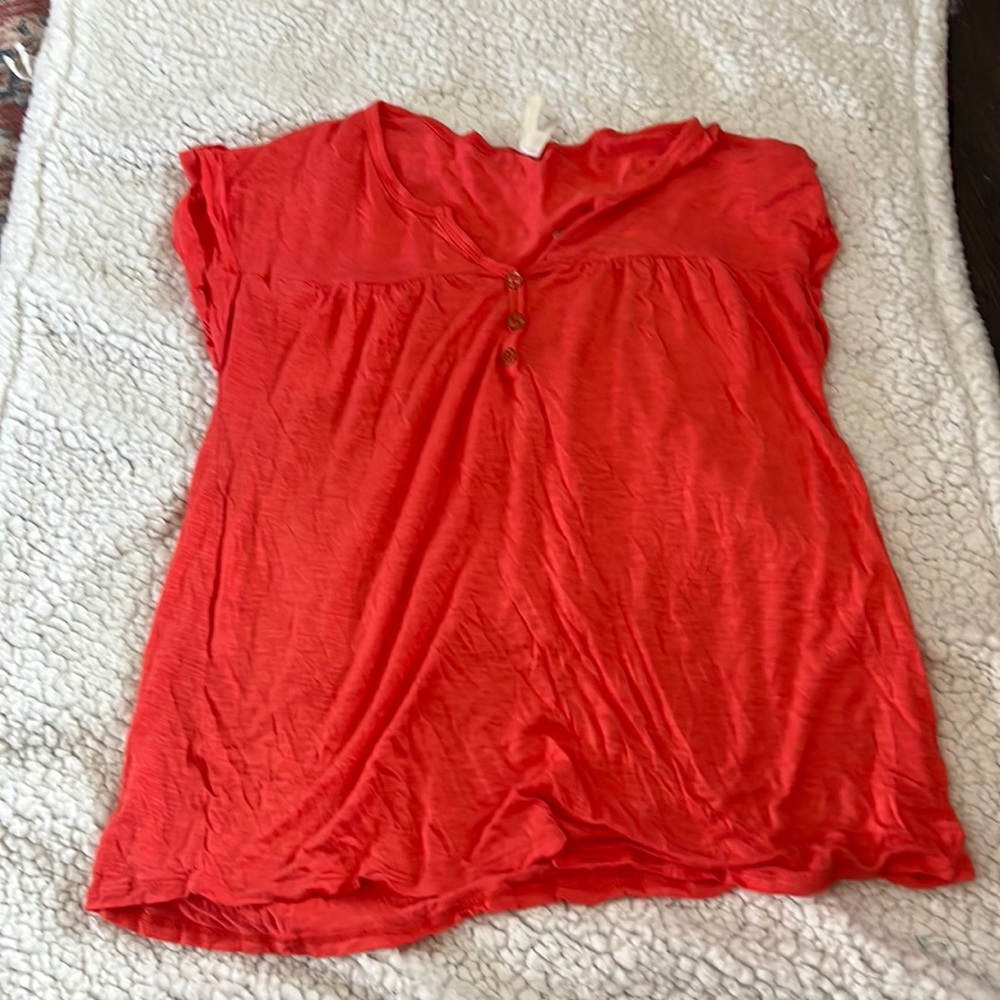 Col Story babydoll style blouse
